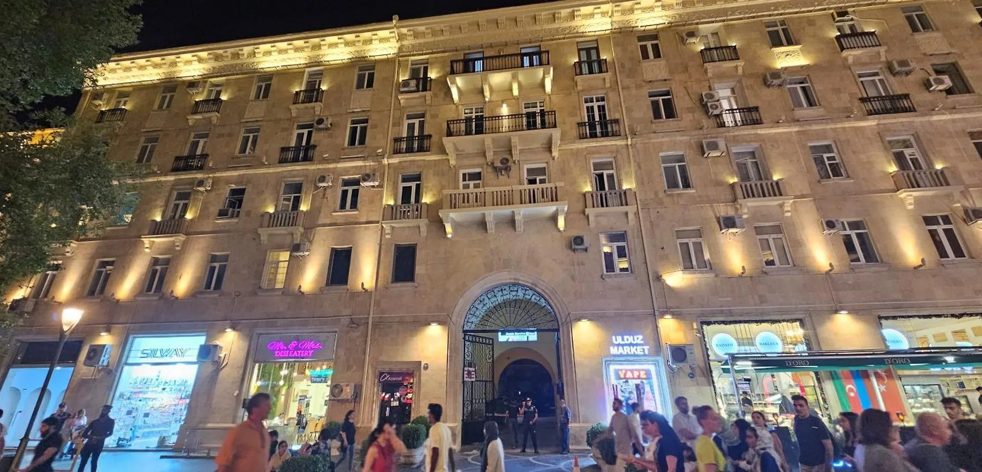 On Nizami Str Near Kolorit Lägenhet Baku 0*,
